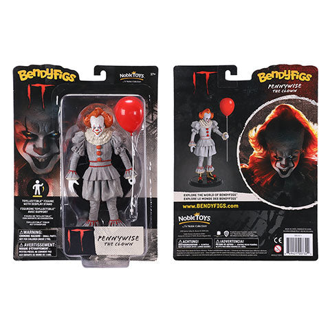 Figura it Pennywise - Toyllectible Bendyfigs - NN1811 - Espadas y Más