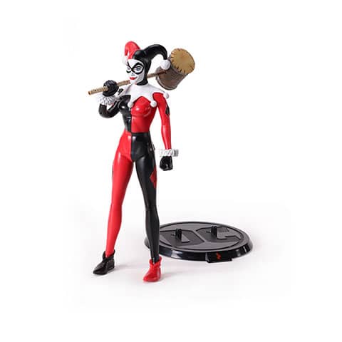 Figura Harley Quinn Jester Outfit - Bendyfigs - DC comics NN4061 - Espadas y Más