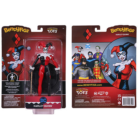 Figura Harley Quinn Jester Outfit - Bendyfigs - DC comics NN4061 - Espadas y Más