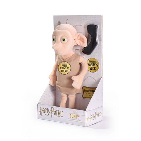 Peluche Dobby interactivo - Harry Potter NN7205 - Espadas y Más