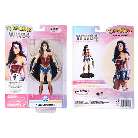 Figura Wonder Woman - Toyllectible Bendyfigs - DC comics NN8351 - Espadas y Más