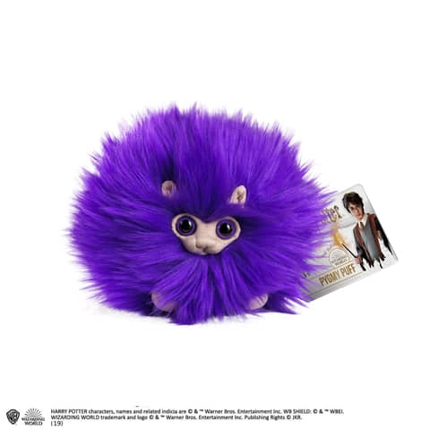 Peluche Pequeño Pygmy Puff Rosa o Púrpura - Harry Potter NN8932/NN8933 - Espadas y Más