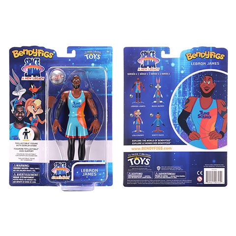 Figura Lebron James - Bendyfigs - Space Jam NN9586 - Espadas y Más