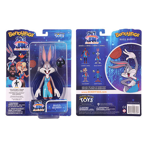 Figura Bugs Bunny - Bendyfigs - Space Jam NN9587 - Espadas y Más