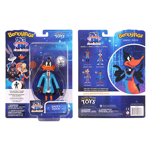 Figura Daffy Duck - Bendyfigs - Space Jam NN9588 - Espadas y Más