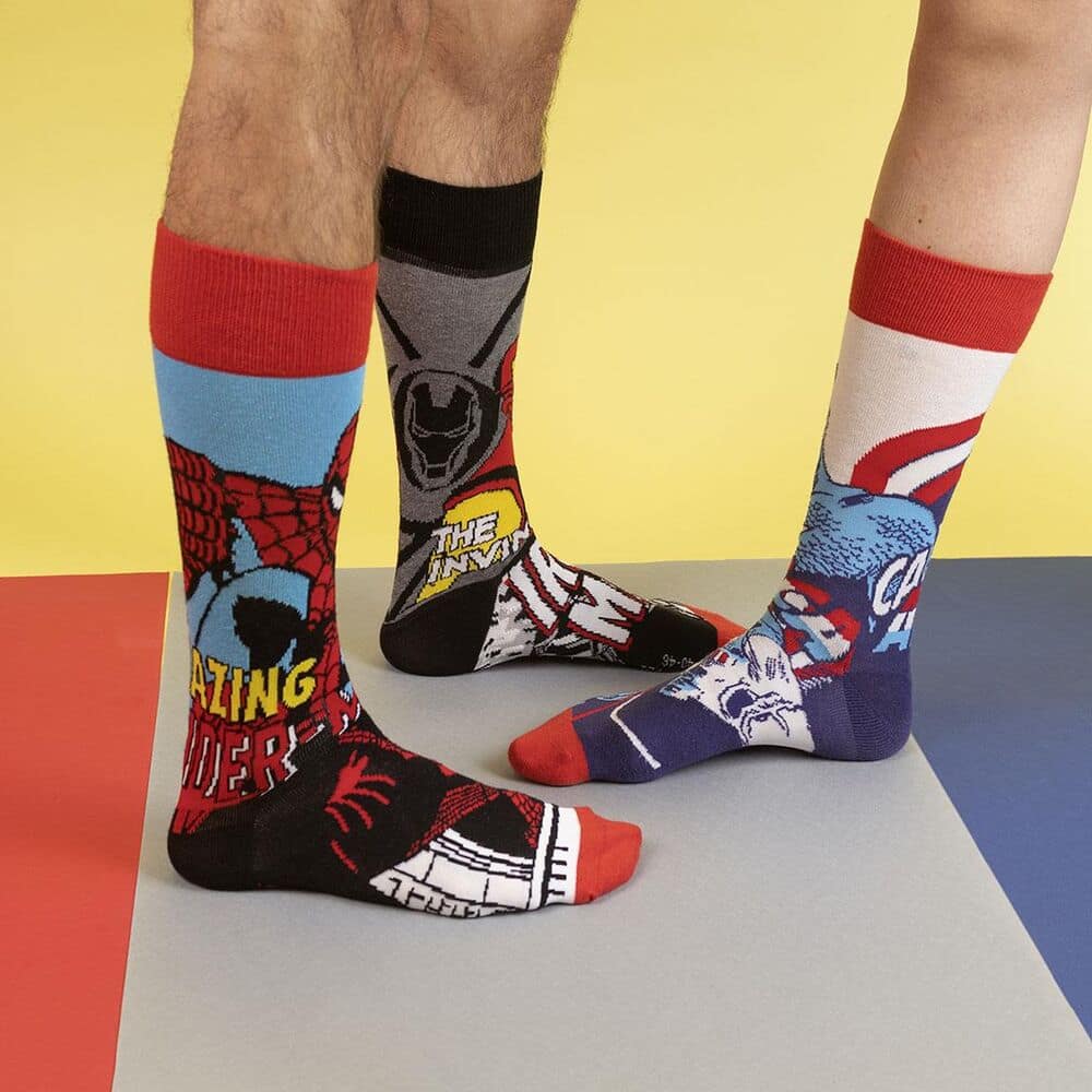 Pack of 3 Marvel socks