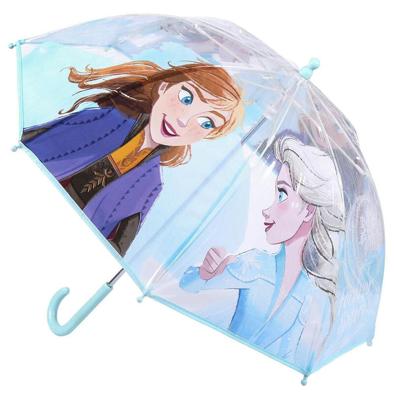 Paraguas manual burbuja Frozen 2 Disney 45cm - Espadas y Más