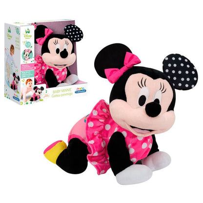 Peluche Baby Minnie Gatea Conmigo Disney Español - Espadas y Más