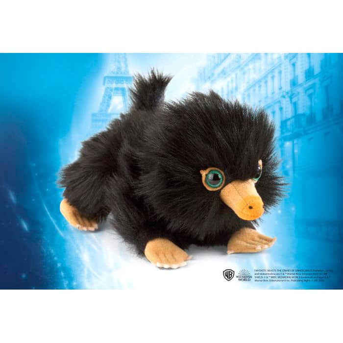 Peluche Black Baby Niffler Animales Fantasticos 20cm - Espadas y Más