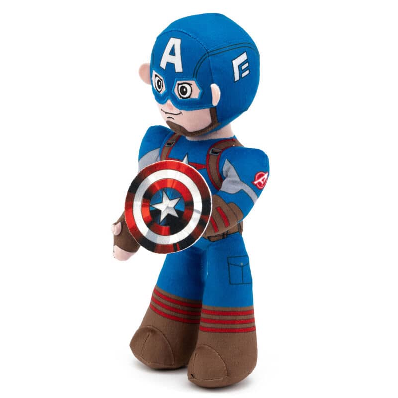 Peluche Capitan America Marvel 25cm - Espadas y Más