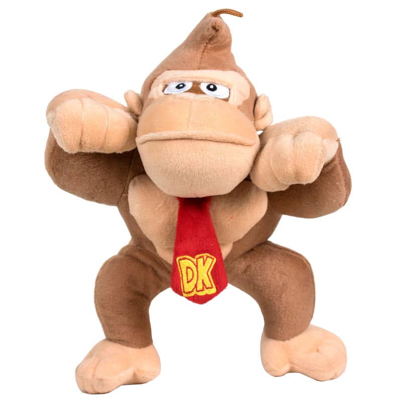 Peluche Donkey Kong Mario Bros soft 30cm - Espadas y Más