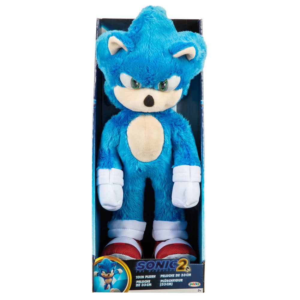 Peluche Sonic - Sonic 2 32,5cm - Espadas y Más