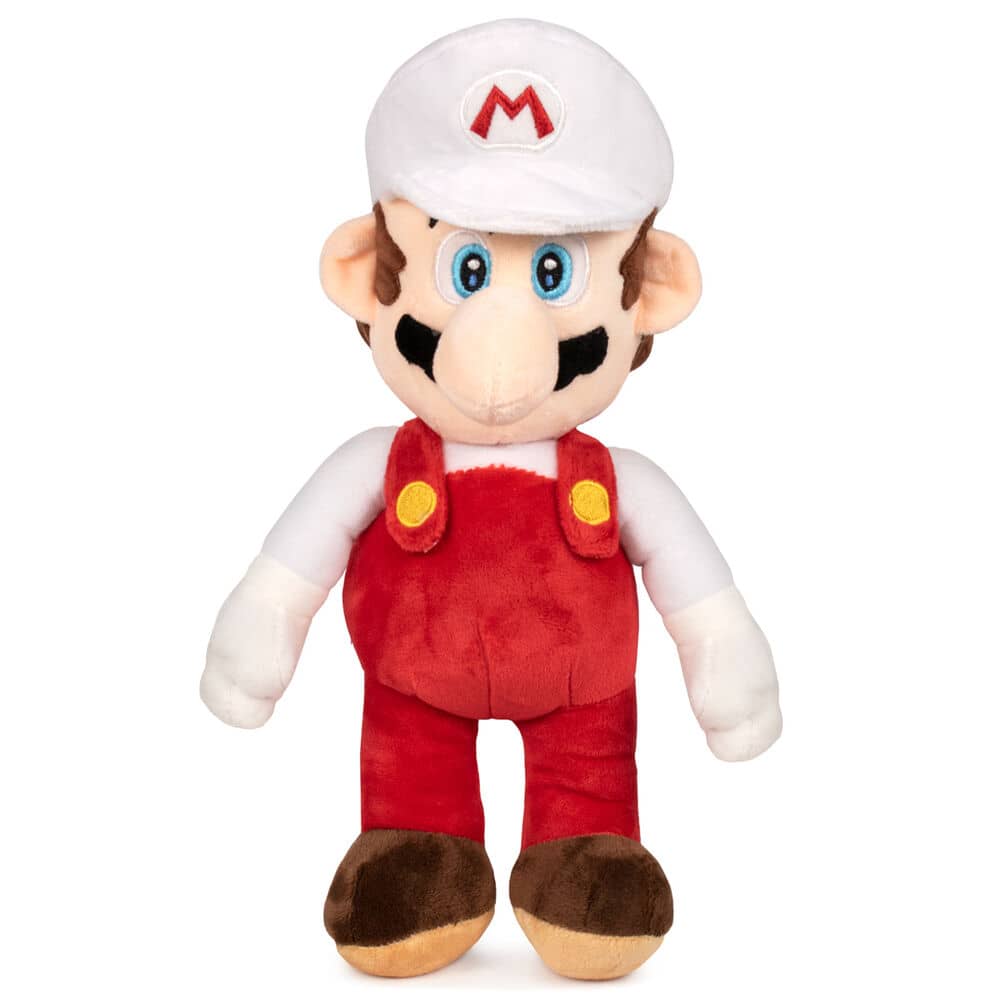 comprar Peluche Super Mario Blanco Mario Bros soft 35cm en tienda actualizado 2022