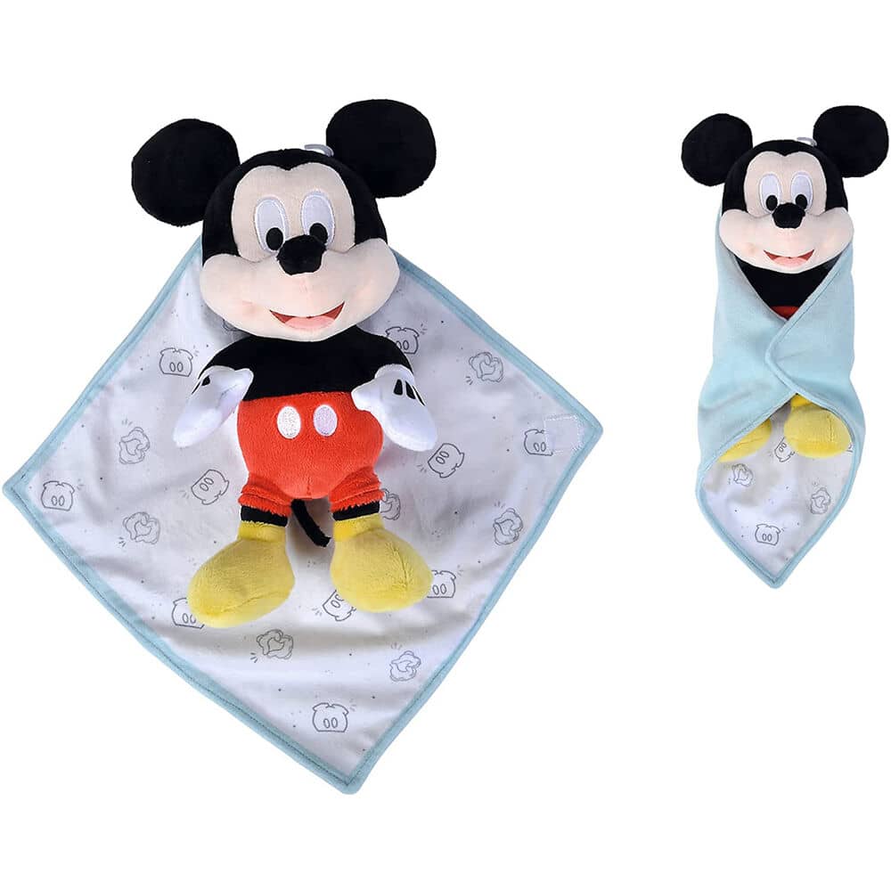 Peluche con Mantita Mickey Disney 25cm - Espadas y Más