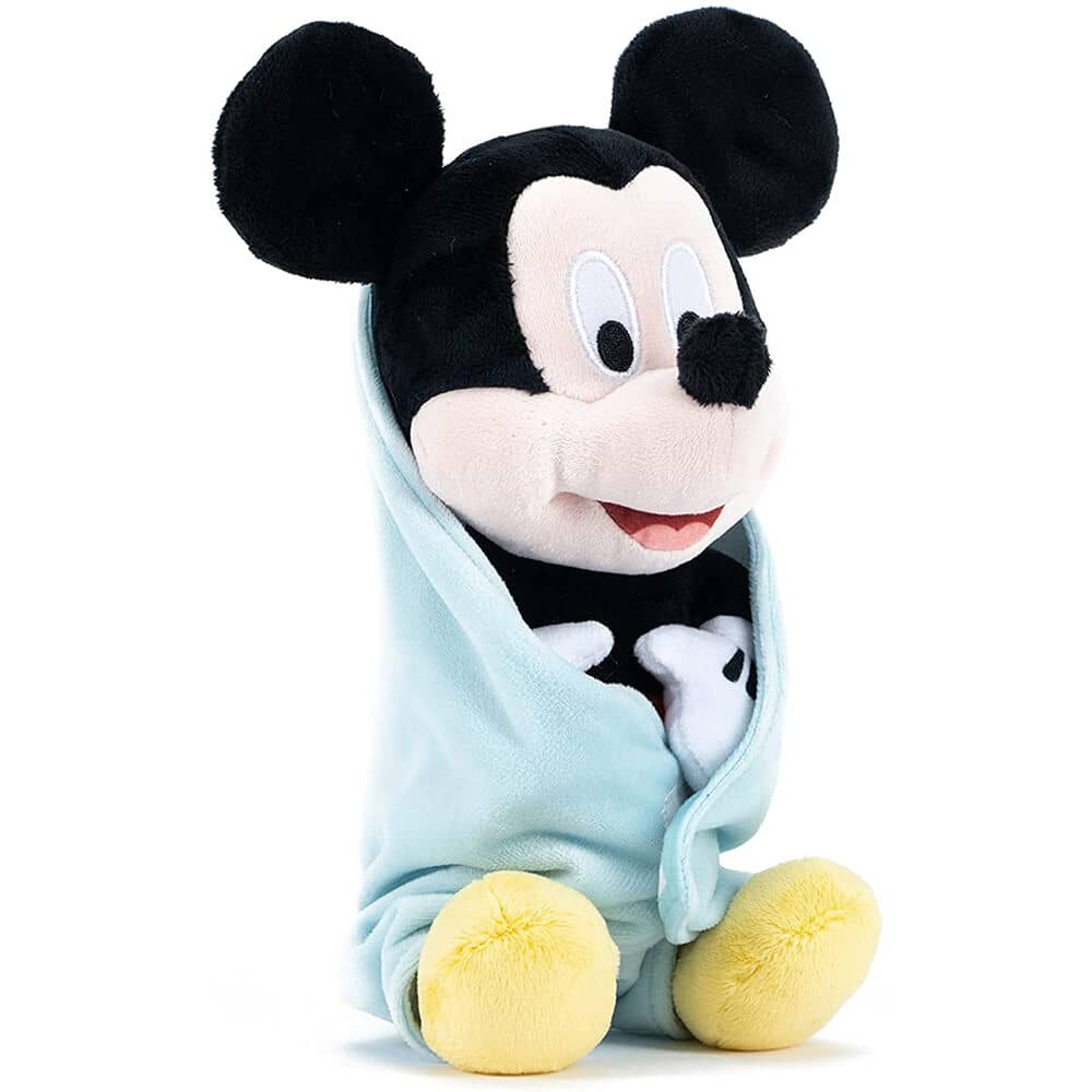 Peluche con Mantita Mickey Disney 25cm - Espadas y Más