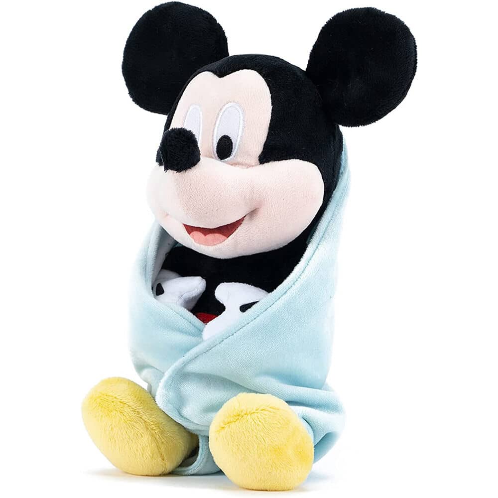 Disney Mickey Mouse Plush Toy with Blanket 25cm