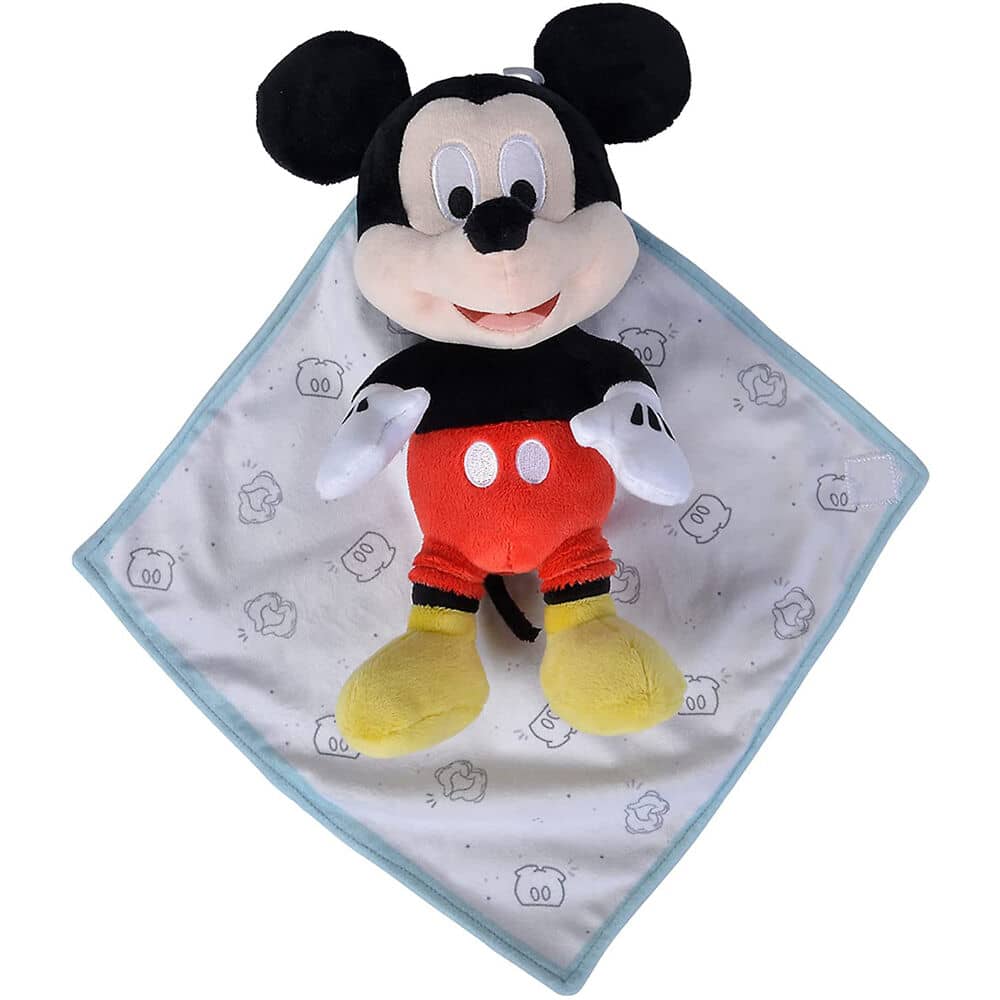 Disney Mickey Mouse Plush Toy with Blanket 25cm