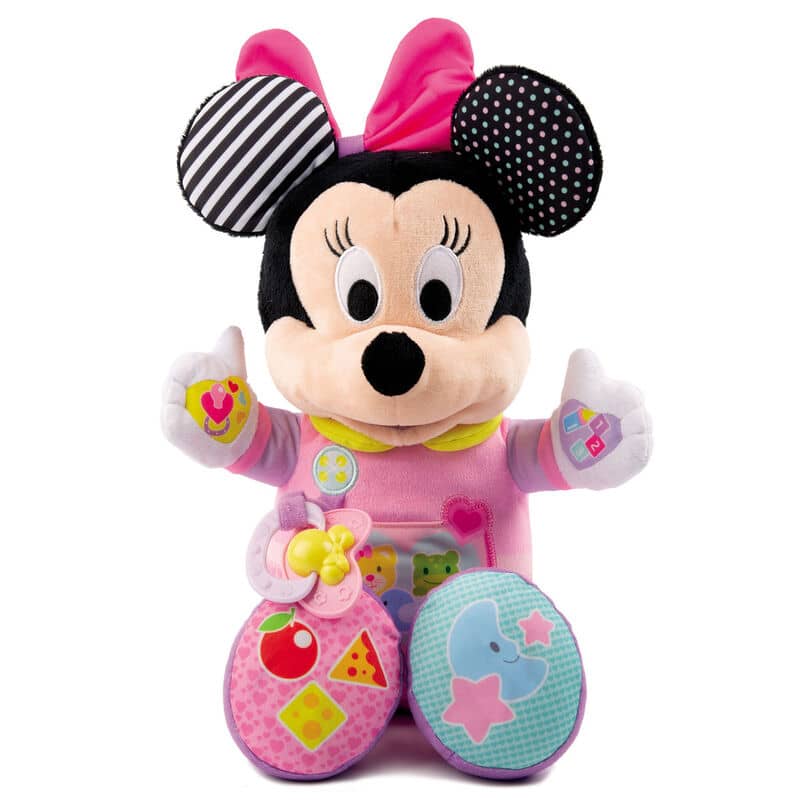 Peluche interactivo Mi Primera Muñeca Minnie Disney español - Espadas y Más