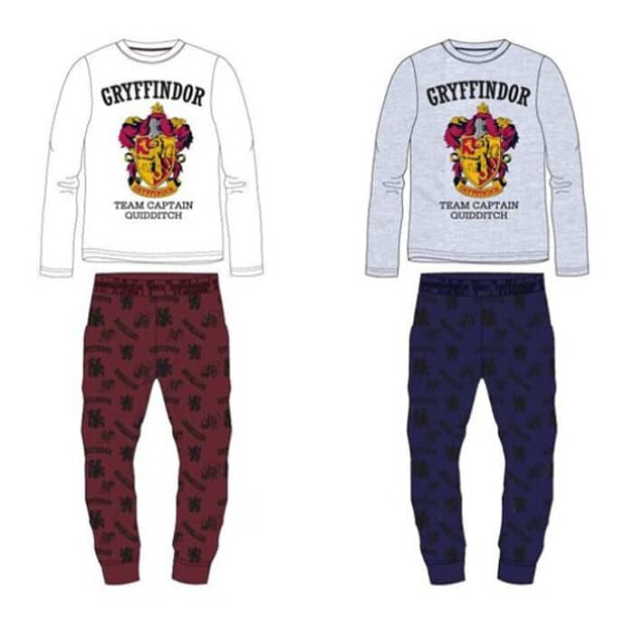 Pijama Gryffindor Harry Potter algodon surtido - Espadas y Más