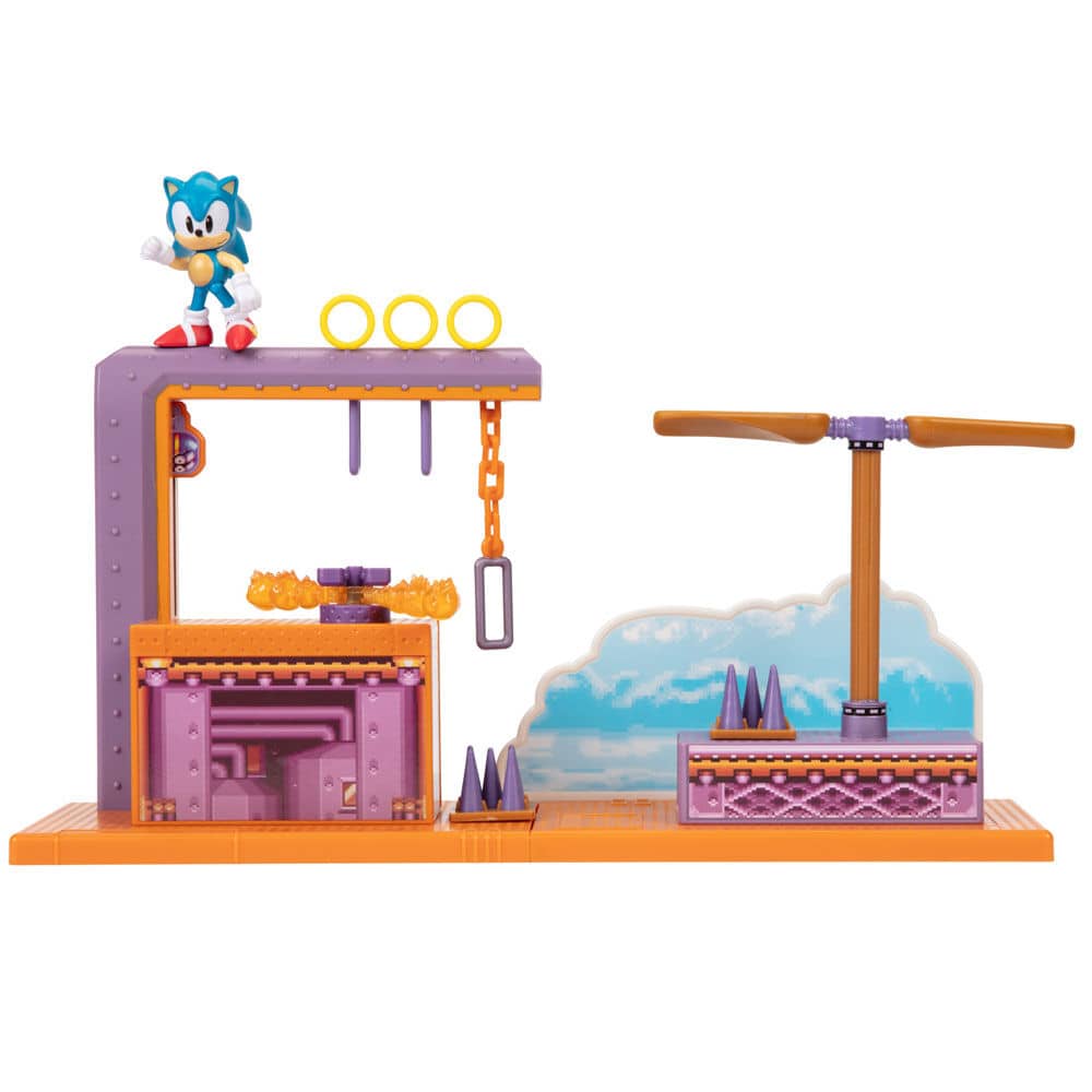 Playset Flying Battery Zoneonic Sonic The Hedgehog 6cm - Espadas y Más