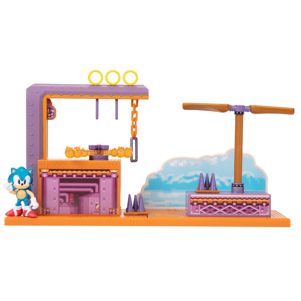 Playset Flying Battery Zoneonic Sonic The Hedgehog 6cm - Espadas y Más