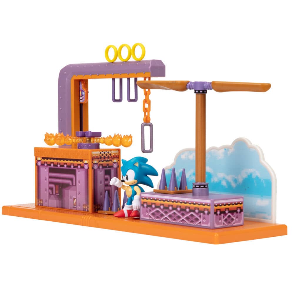 Playset Flying Battery Zoneonic Sonic The Hedgehog 6cm - Espadas y Más