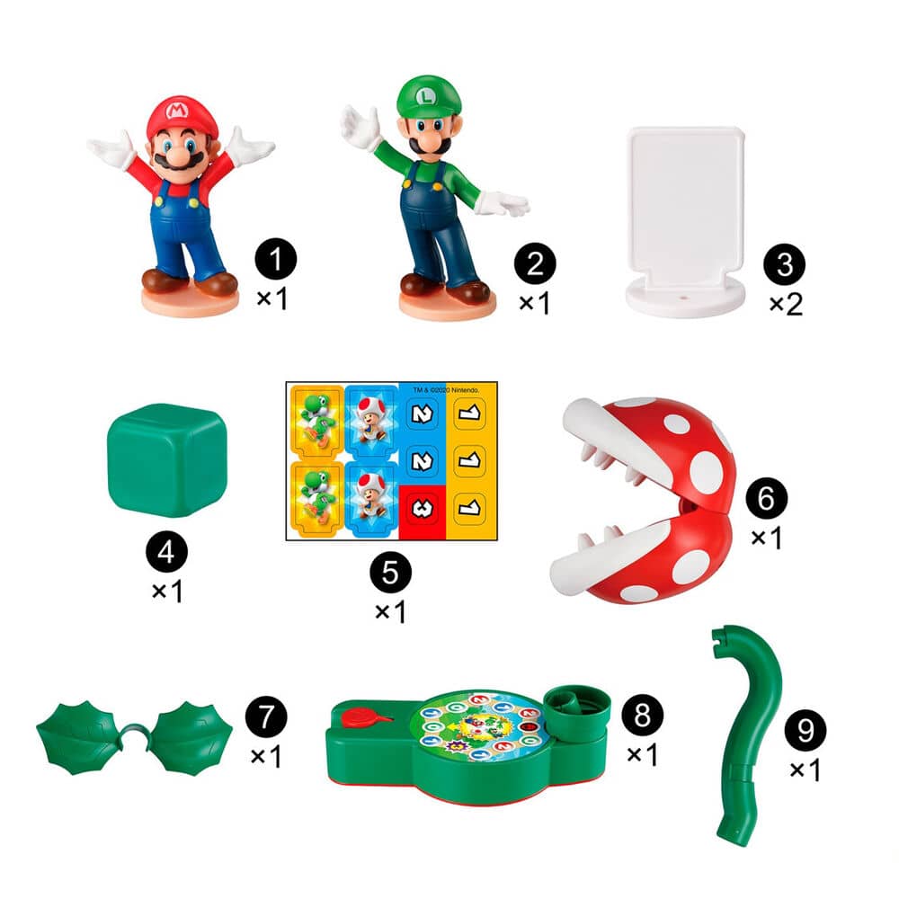 Playset Planta Piraña Super Mario Bros - Espadas y Más