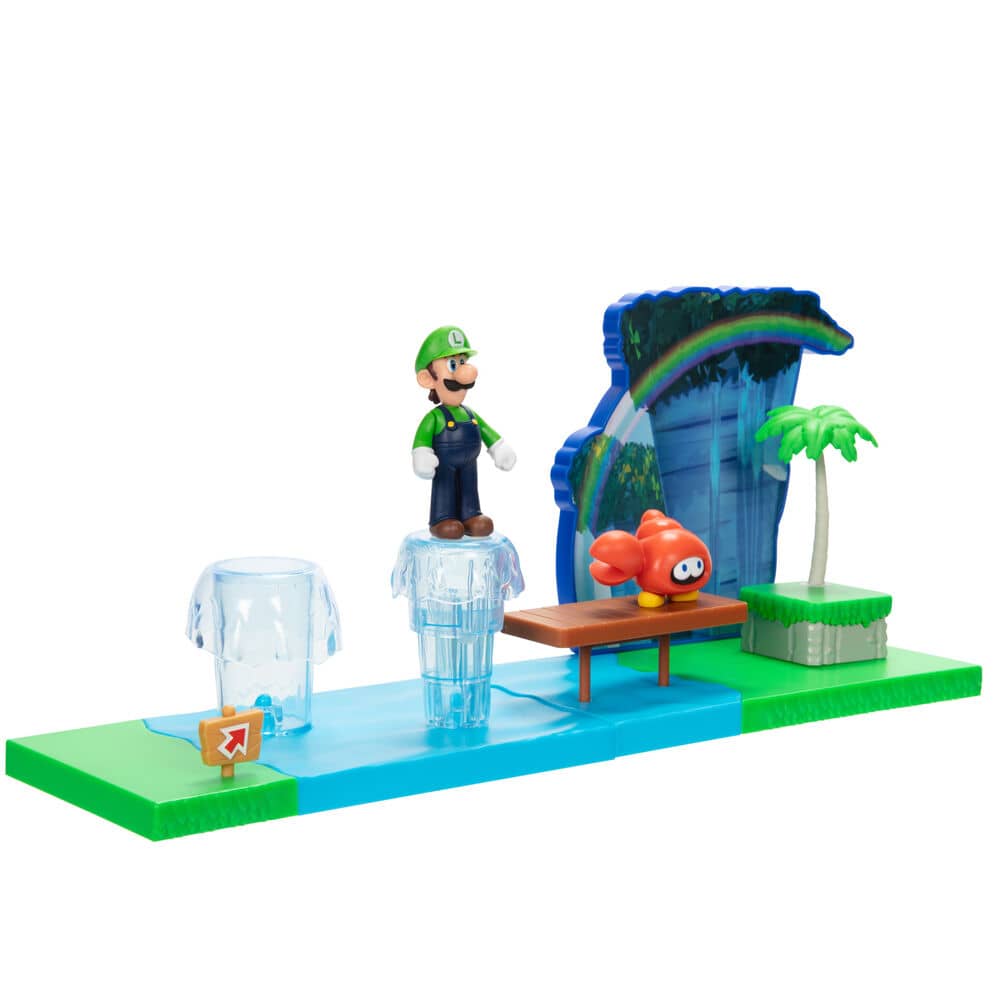 Playset Sparkling Waters Super Mario Bros 6cm - Espadas y Más