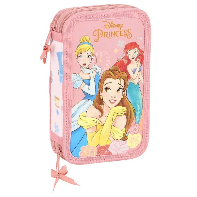 Plumier Dream It Princesas Disney doble 28pzs - Espadas y Más