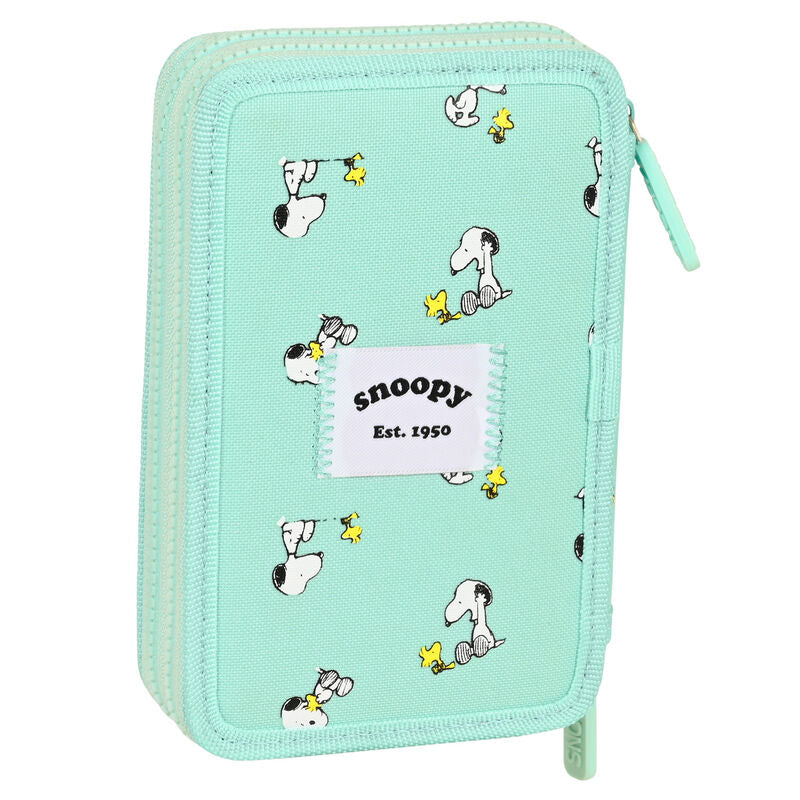 Plumier Friends Forever Snoopy doble 28pzs - Espadas y Más