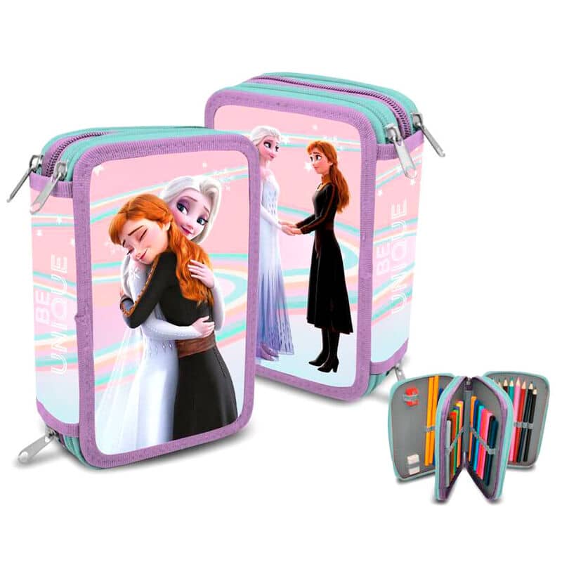 Plumier Frozen 2 Disney triple - Espadas y Más