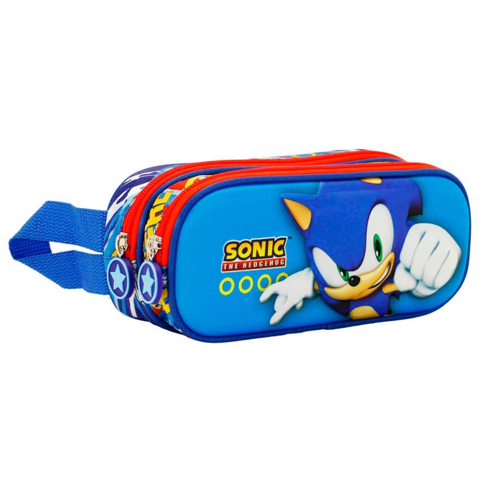 Portatodo 3D Fast Sonic doble - Espadas y Más