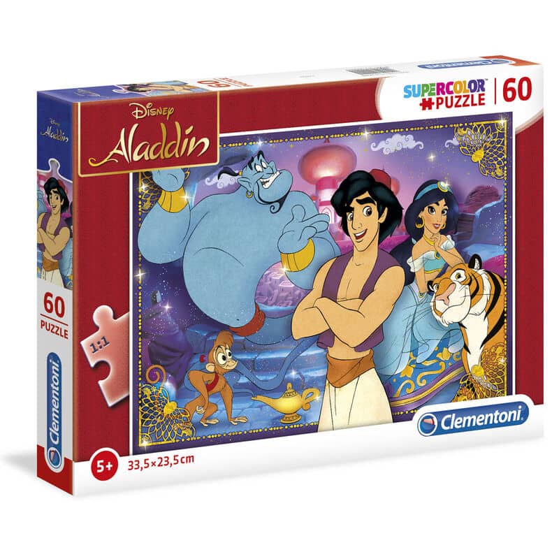 Puzzle Aladdin Disney 60pzs - Espadas y Más