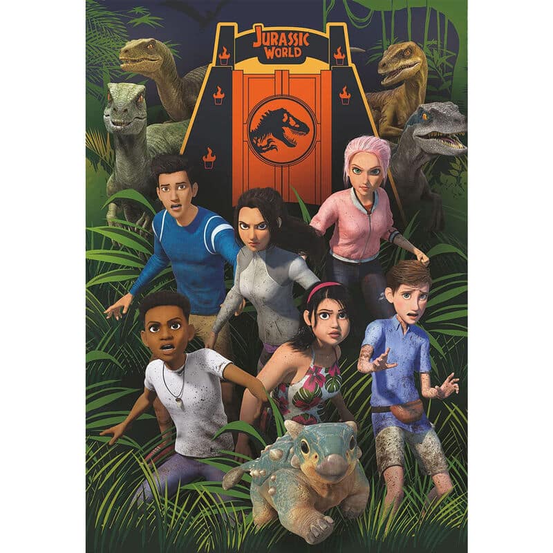 Puzzle Camp Cretaceous Jurassic World 104pzs - Espadas y Más