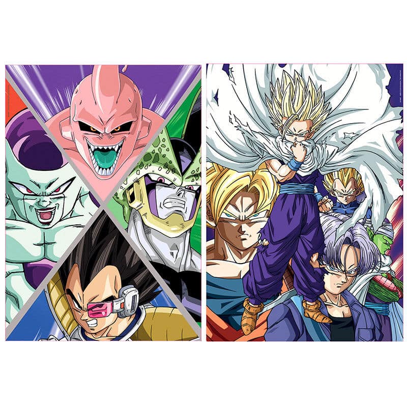 Puzzle Dragon Ball Z 2x500pzs - Espadas y Más