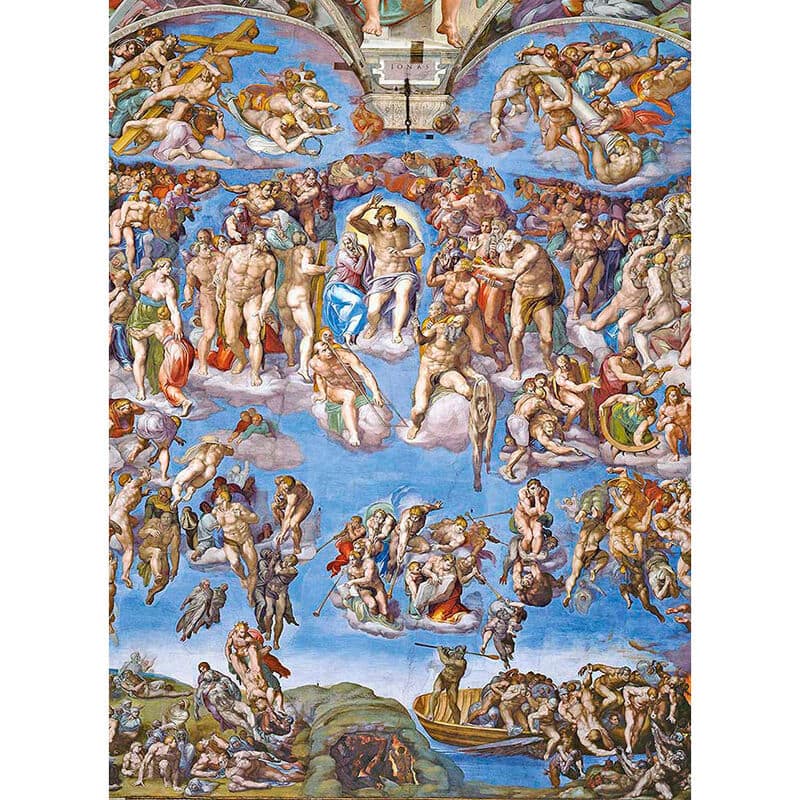 Puzzle El Juicio Final Michelangelo Museo Vaticano 1000pzs - Espadas y Más