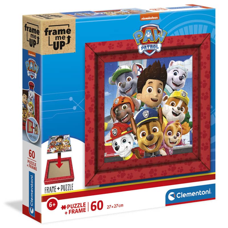 Puzzle Frame me Up Patrulla Canina Paw Patrol 60pzs - Espadas y Más