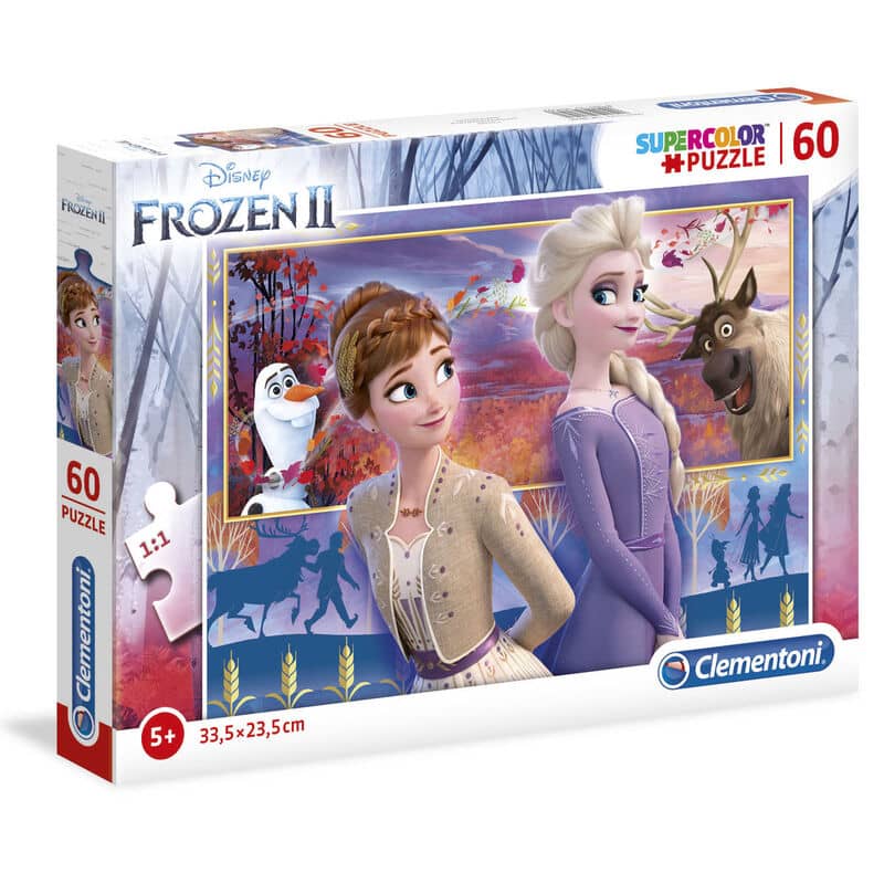 Puzzle Frozen 2 Disney 60pzs - Espadas y Más