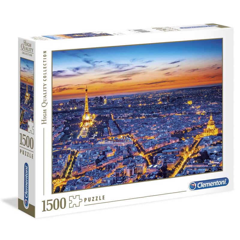 Puzzle High Quality Paris View 1500pzs - Espadas y Más