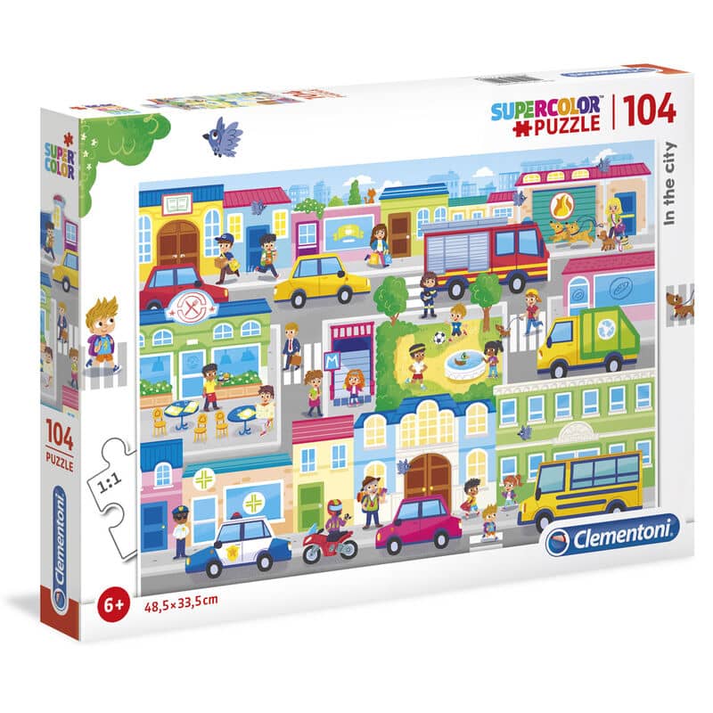 Puzzle La Ciudad 104pzs - Espadas y Más