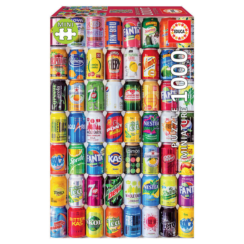 Puzzle Latas II 1000pzs - Espadas y Más