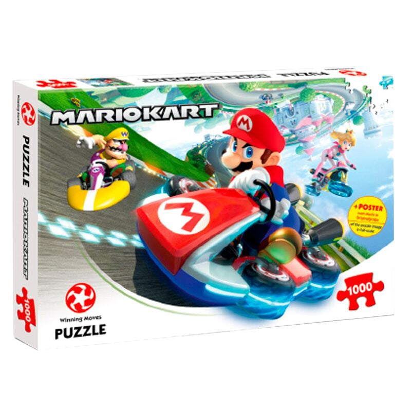 Puzzle Mario Kart Nintendo 1000pzs - Espadas y Más