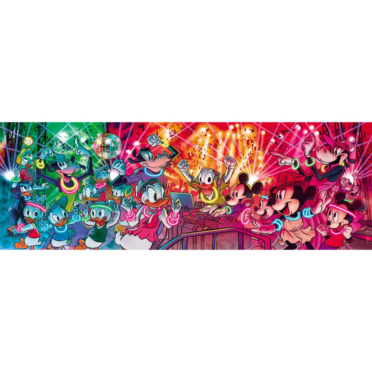 Puzzle Panorama Mickey Disney 1000pzs - Espadas y Más