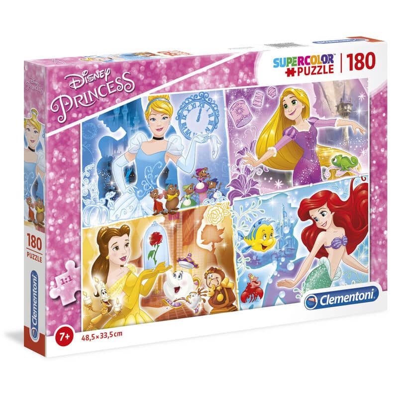 Puzzle Princesas Disney 180pzs - Espadas y Más