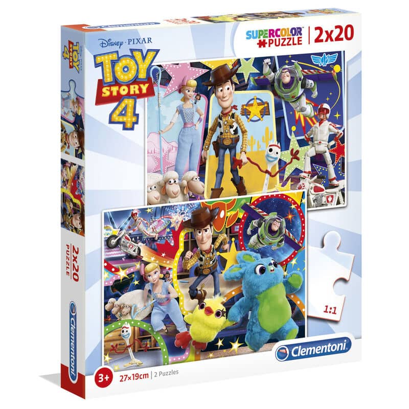 Puzzle Toy Sory 4 Disney 2x20pzs - Espadas y Más