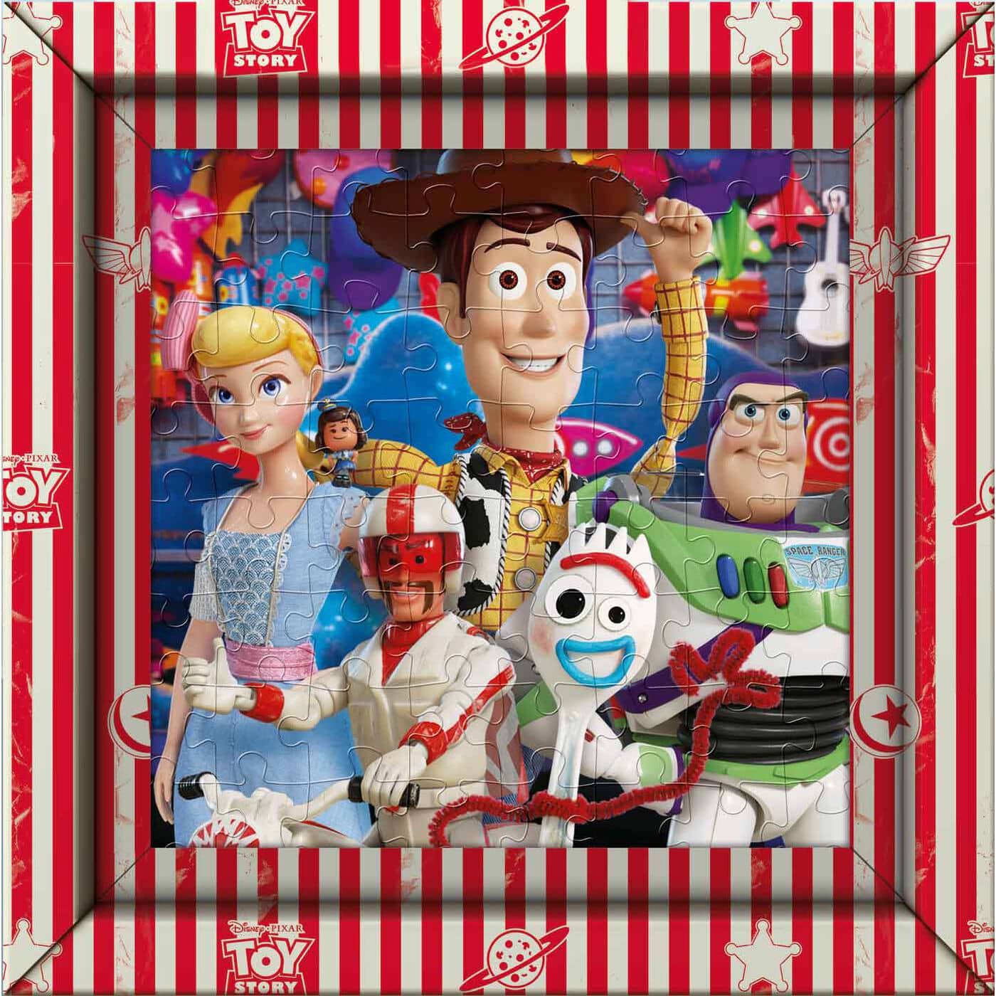 Puzzle Toy Story 4 Disney Frame Me Up 60pzs - Espadas y Más