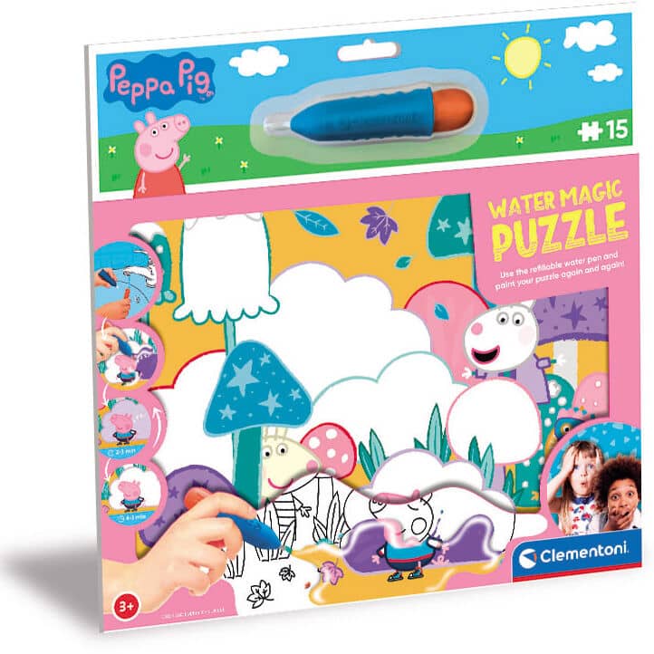 Puzzle Water Magic Peppa Pig 15pzs - Espadas y Más