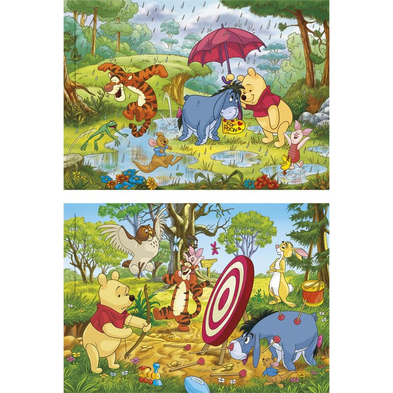 Puzzle Winnie The Pooh Disney 2x20pzs - Espadas y Más