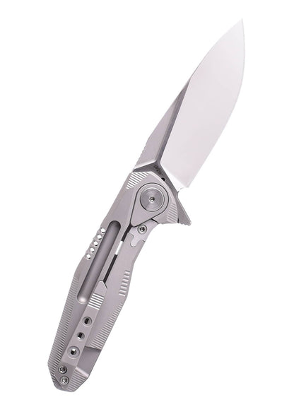 Navaja de bolsillo Rikeknife Thor 4S, Plateada o Gris Oscuro RKTHOR4S - Espadas y Más