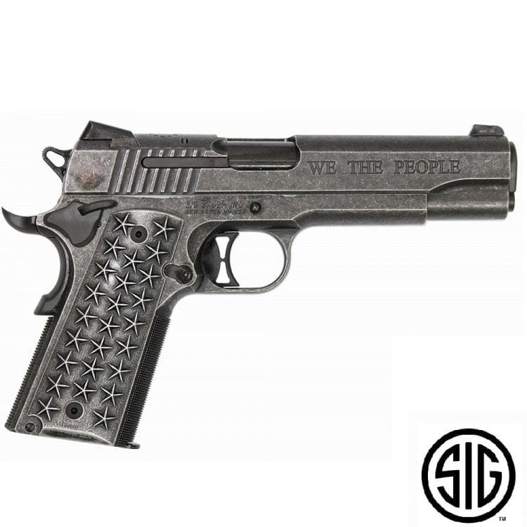 Pistola Sig Sauer WTP CO2 - 4,5 mm BBs Acero - Blowback SS1911WTP - Espadas y Más